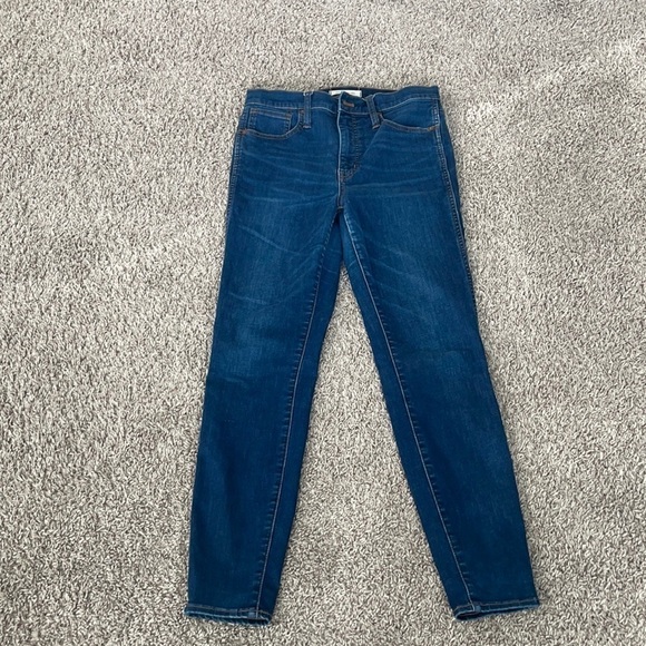 Madewell 10" High-Rise Skinny Jeans in Tarren Wash: THERMOLITE Edition size 28 - Picture 2 of 11